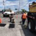 Llega bacheo a las colonias Nacozari, Del Periodista y Las Palmas.