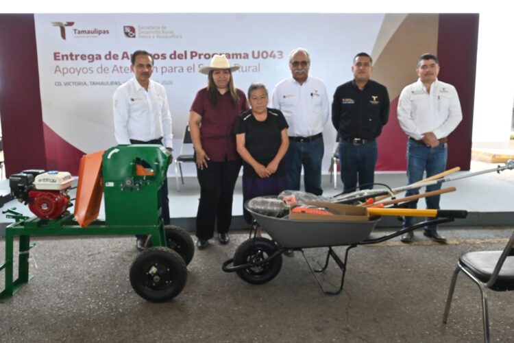 Campo tamaulipeco se fortalece con apoyos directos a productores