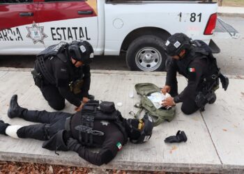 Capacita SSPT a 19.º bloque del Curso de Medicina Táctica Policial