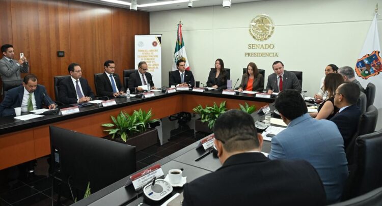 Fortalecen Senado y Congreso de Tamaulipas colaboración institucional para mejorar labor legislativa