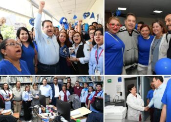 Recorre el país Roberto Javier Gómez Gómez rumbo al SNTISSSTE; trabajadores exponen carencias en gira nacional