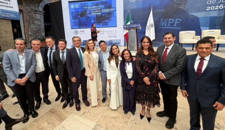 Asiste Américo Villarreal a la presentación del Plan Estratégico de Procuración de Justicia 2026-2029