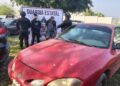 Guardia Estatal recupera vehículo robado en Ciudad Victoria; hay un detenido