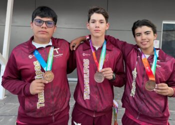 Tamaulipas “se llena” de oro en el tiro con arco femenil de la Olimpiada Nacional