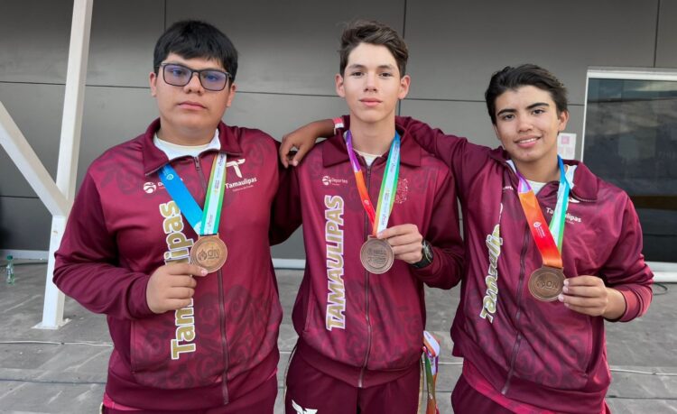Tamaulipas “se llena” de oro en el tiro con arco femenil de la Olimpiada Nacional