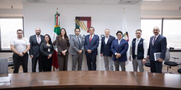 Se reúne Américo con nuevo titular de Aduanas; impulsa proyectos estratégicos en Tamaulipas
