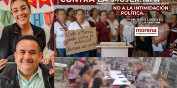 “Mujeres denuncian amenazas y persecución política en Soto la Marina por apoyar a Morena”