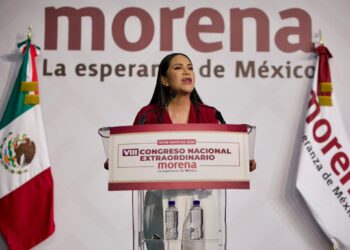 Morena renueva su dirigencia nacional; Ariadna Montiel asume la presidencia del CEN