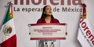 Morena renueva su dirigencia nacional; Ariadna Montiel asume la presidencia del CEN