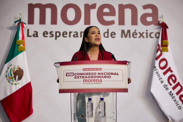 Morena renueva su dirigencia nacional; Ariadna Montiel asume la presidencia del CEN