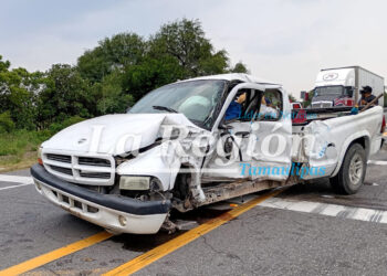 Fuerte choque deja un hombre sin vida en la Carretera Matamoros