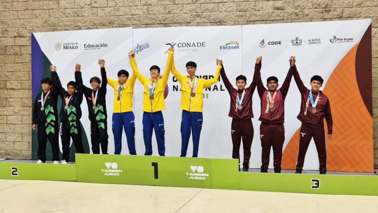 Celebra Tamaulipas 50 medallas en la Olimpiada Nacional 2026.