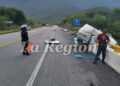 Muere copiloto tras brutal accidente en Jaumave; conductor lucha por sobrevivir
