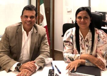 Felicita y desea éxito Lalo Gattás a Ariadna Montiel como nueva dirigente de MORENA.