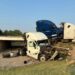 Trailero provoca accidente por conducir cansado en carretera Victoria-Monterrey