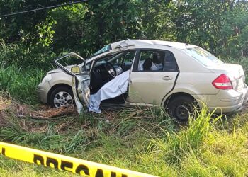 Tragedia en Gómez Farías: mujer muere en accidente; dos menores sobreviven ilesos