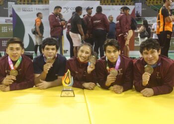 Tamaulipas es el mejor en judo dentro de la Olimpiada Nacional 2026