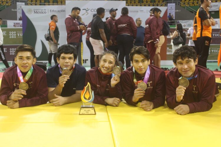 Tamaulipas es el mejor en judo dentro de la Olimpiada Nacional 2026