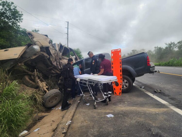 Trágico accidente en la carretera Victoria-Monterrey deja una persona sin vida