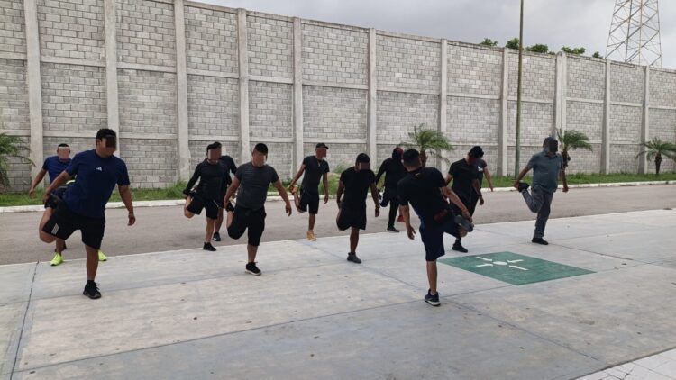 Guardia Estatal fortalece preparación física de sus elementos en la Zona Sur de Tamaulipas