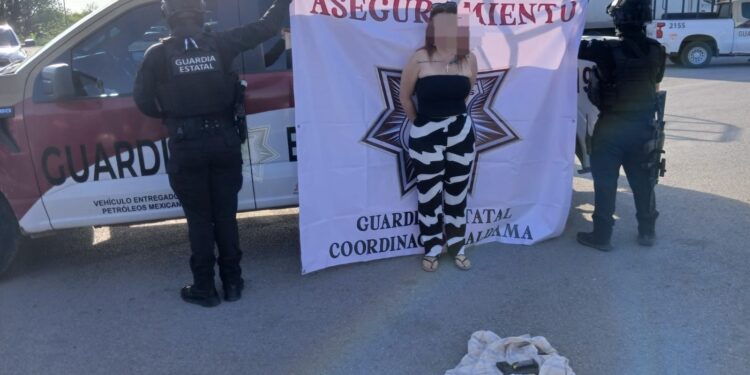 C5 alerta y Guardia Estatal asegura arma durante operativo en Aldama