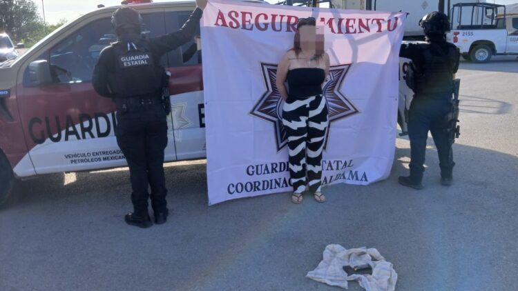 C5 alerta y Guardia Estatal asegura arma durante operativo en Aldama