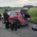Guardia Estatal auxilia a viajeros tras ponchadura de neumático en carretera de Tamaulipas