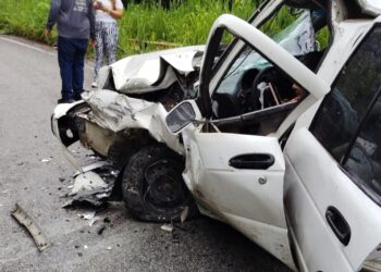 Brutal choque desata movilización de emergencia y deja escenas de angustia