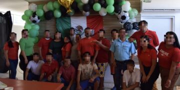 Mundial 2026 llega a centro de internamiento juvenil en Tamaulipas con actividades de convivencia