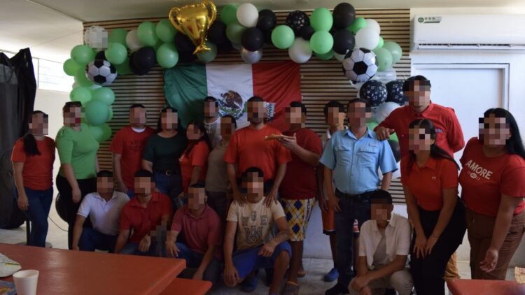 Mundial 2026 llega a centro de internamiento juvenil en Tamaulipas con actividades de convivencia
