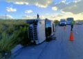 Guardia Estatal atiende accidente en Viaducto Reynosa