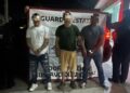 Guardia Estatal detiene a tres personas con droga y radios de comunicación en Gustavo Díaz Ordaz