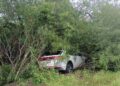Guardia Estatal brinda apoyo a viajeros tras derrape en carretera Victoria-Matamoros