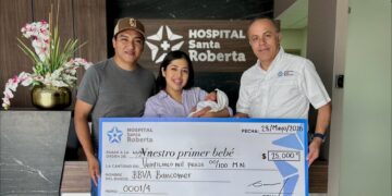 ¡Nace el primer bebé en el Hospital Santa Roberta de Ciudad Victoria!