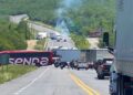 Bloquean la carretera Victoria–Monterrey tras detención de Octavio Leal Moncada