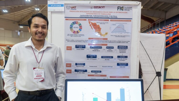 Alumnos de la UAT crean modelo de IA para optimizar la generación de energía solar