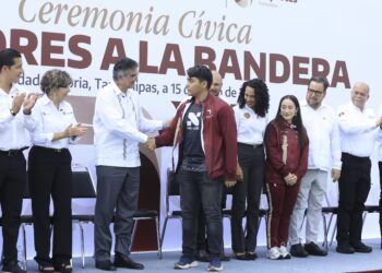 Reconoce Américo a las y los atletas tamaulipecos ganadores en la Olimpiada Nacional e impulsa infraestructura deportiva