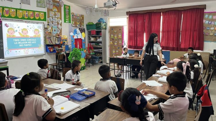 Fiscalía de Tamaulipas promueve la inclusión y el respeto entre estudiantes de primaria