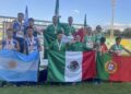 Ganan tamaulipecos oro y plata en Mundial de Atletismo para atletas con síndrome de Down