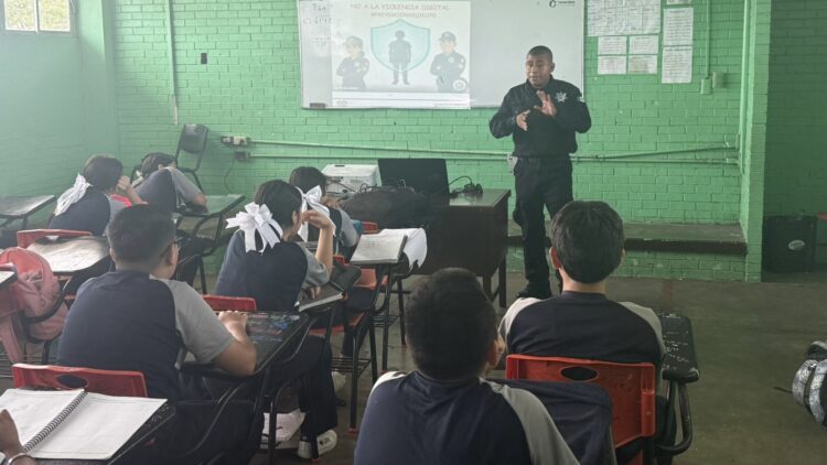 Refuerza Guardia Estatal Cibernética la cultura de prevención digital en escuelas de Tampico