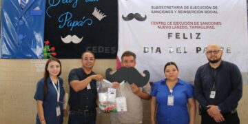 Celebran Día del Padre en CEDES Laredo con lotería y convivencia