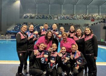 México conquista bronce en la Super Final de Copas del Mundo de natación artística en Toronto