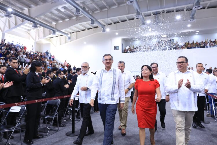 Entrega Américo gimnasio-auditorio al Tec Victoria; inversión fue de 84 mdp