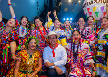 Oaxaca llega a Los Pinos con música, sabores y tradiciones en un festival que celebra su riqueza cultural