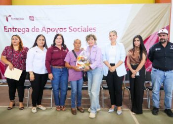 Lleva SEBIEN apoyos sociales a Camargo y Miguel Alemán