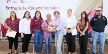 Lleva SEBIEN apoyos sociales a Camargo y Miguel Alemán