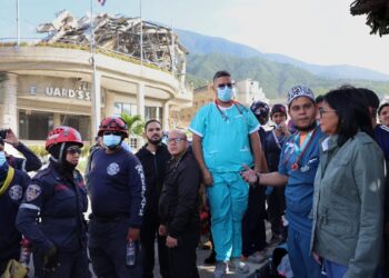 Terremoto en Venezuela pone a prueba la gestión de Delcy Rodríguez ante una crisis sin precedentes