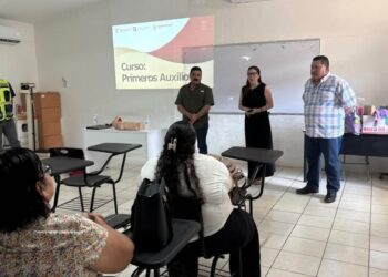Capacita SET a personal de albergues escolares en primeros auxilios
