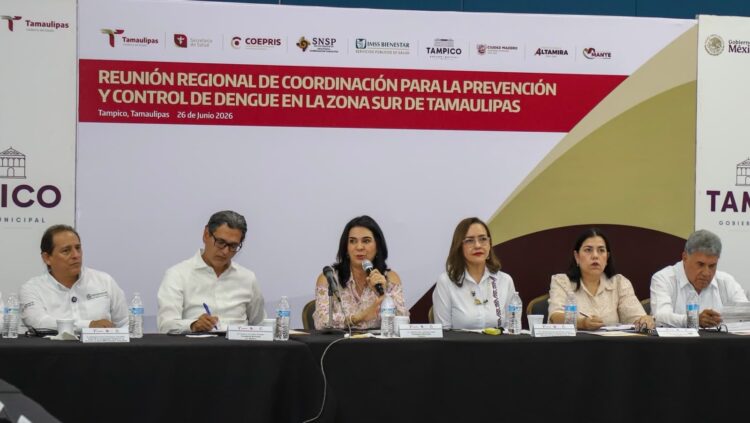 Refuerzan trabajo preventivo contra el dengue en zona surde Tamaulipas  