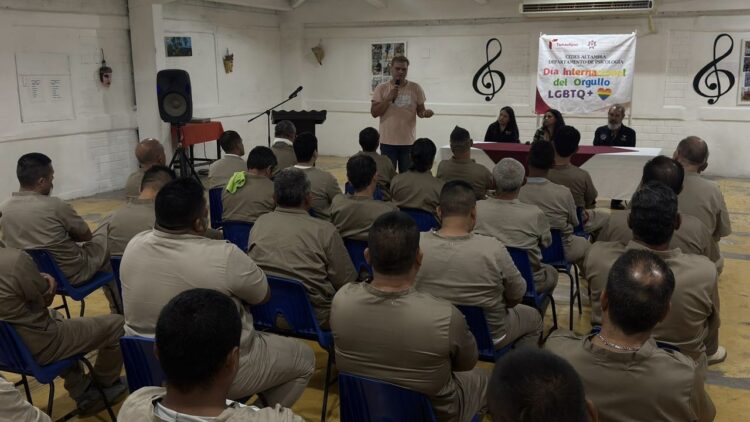 Reciben PPLs del CEDES Altamira orientación sobre diversidad sexual y cero discriminación